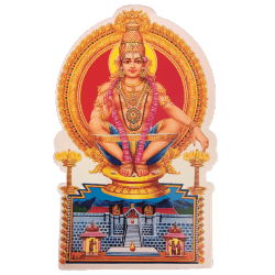 Lord Ayyappa Swamy Photo Sticker