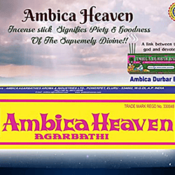 Ambica Heaven Agarbathies 90g Pack