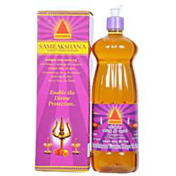 Samvruddhi Samrakshana Vaastu Deepa Thailam 1Ltr Bottle with box pack