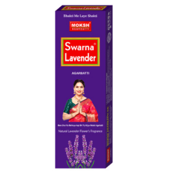 Moksh Swarna Lavender Incense Sticks 100g Pack