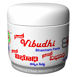 Manikanta Scented Vibhudhi Bhasmam Paste 50g Bottle Pack