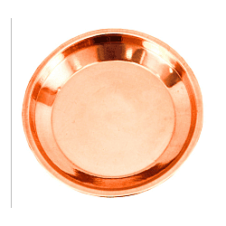 Copper Plate for Pooja/Hawan/Multipurpose