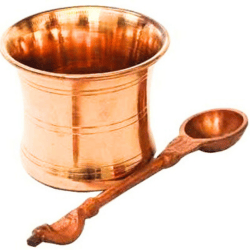 Premium Quality Copper Panchapathra with Uddarini