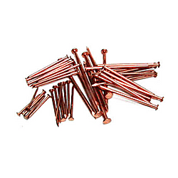 Copper Coins Pack of 5 with Pack of 5 Copper Nails