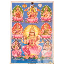 Astalakshmi Photo with Card Board Frame