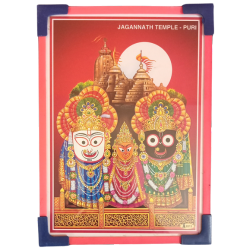 Lord Jagannatha Swamy Laminated Photo Frame with Stand