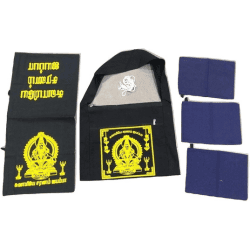 Lord Ayyappa Irumudi Samagri Kit (Black and Blue Pouches)