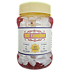 Sry Camphor Pure Camphor Tablets 100g White Jar