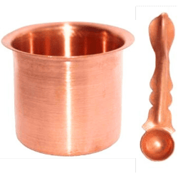 Copper Panchapathra