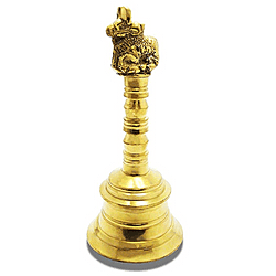 Brass Pooja Bell Small Size