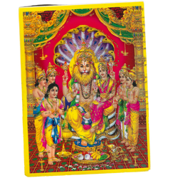 Lord Lakshmi Narasimha Swamy Pocket size Photo Card