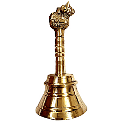 Brass Pooja Bell Small Size