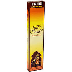 Amrutha Sandal Premium Incense Sticls 100g Box