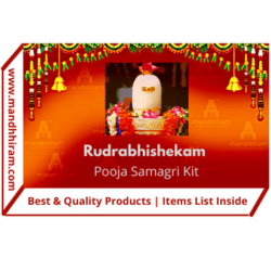 Mandhhiram Brand Lord Shiva Rudrabhishekam Pooja Samagri Kit