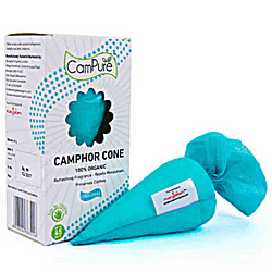 Campure Camphor Cone 90g Pack