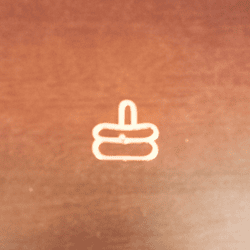 Brass Coated Shivling/Shivlingam Shape Tilak Wearing on Forehead